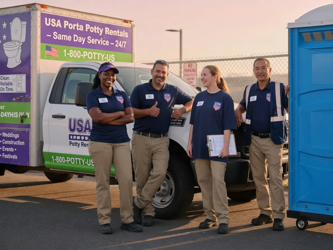 Porta Potty Rental company in Cairo, MO